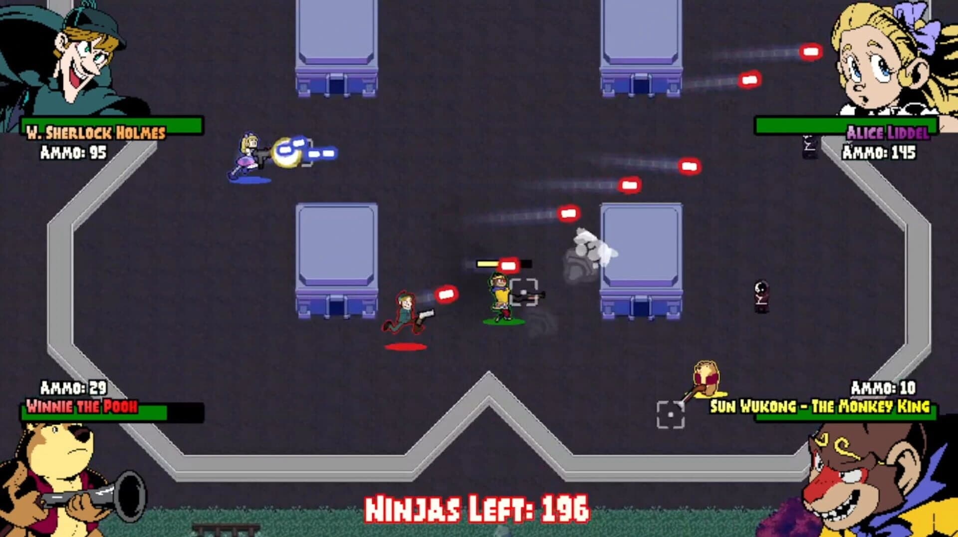 Inverse Ninjas vs. The Public Domain screenshot 2