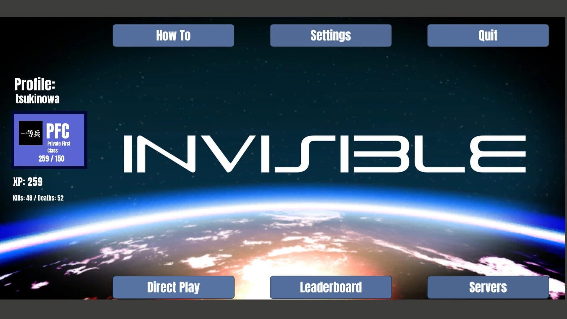 Invisible screenshot 1