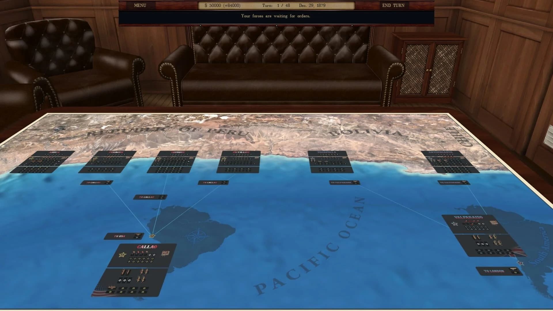 Ironclads 2: War of the Pacific screenshot 1