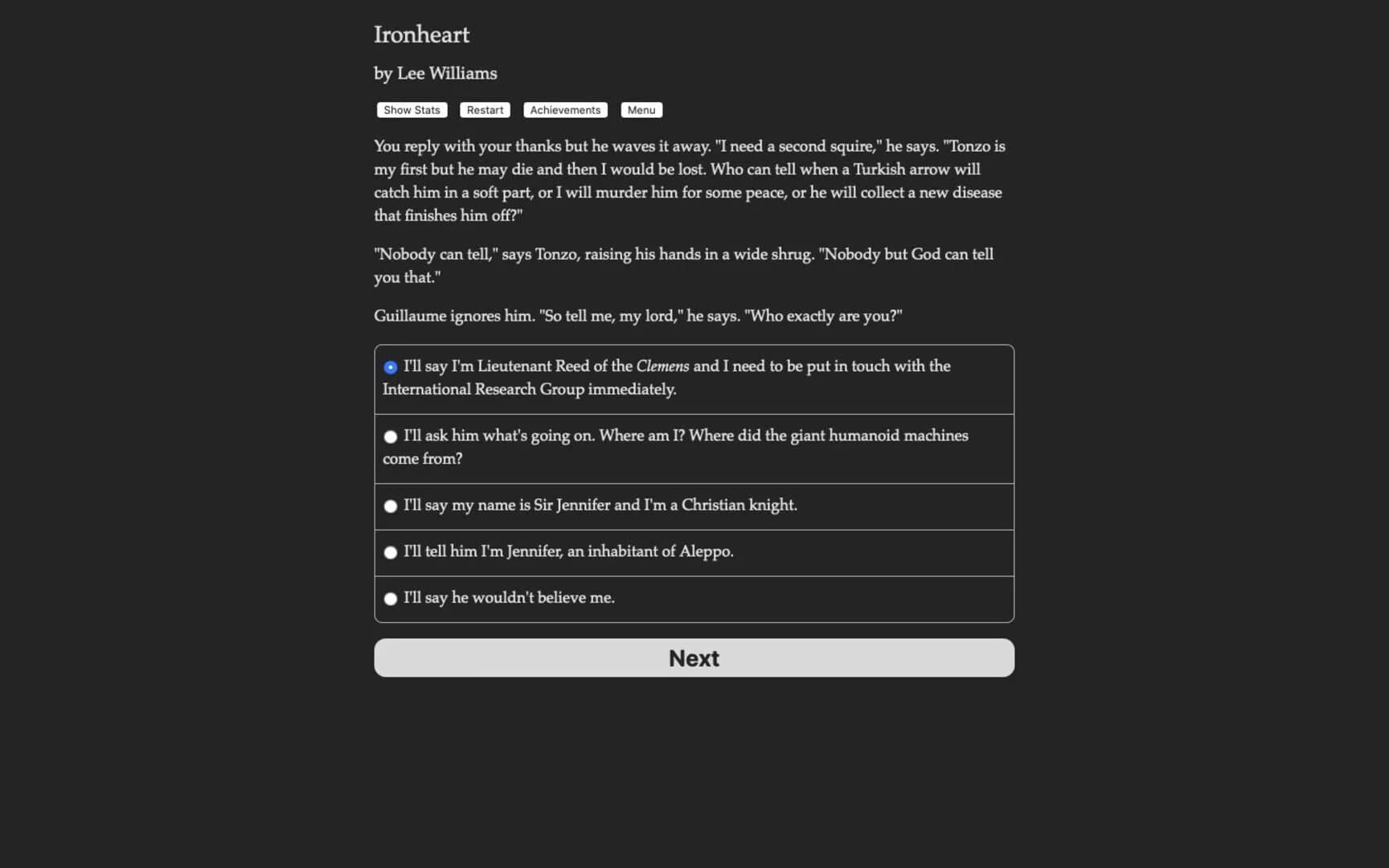 Ironheart screenshot 1