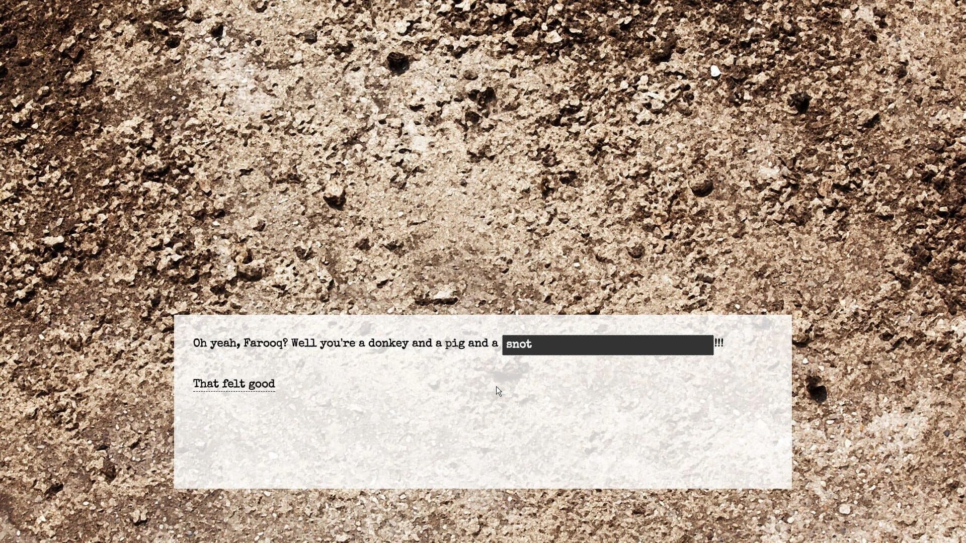 Ishmael screenshot 2
