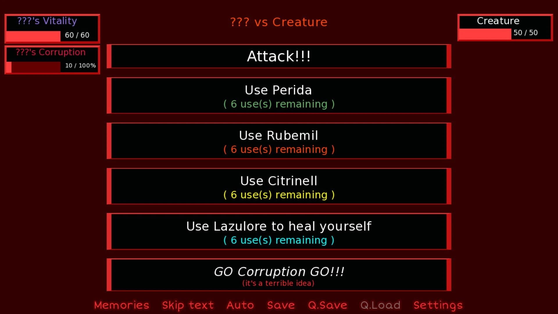 Ivanoile ~ Christalixeur Corruption screenshot 1