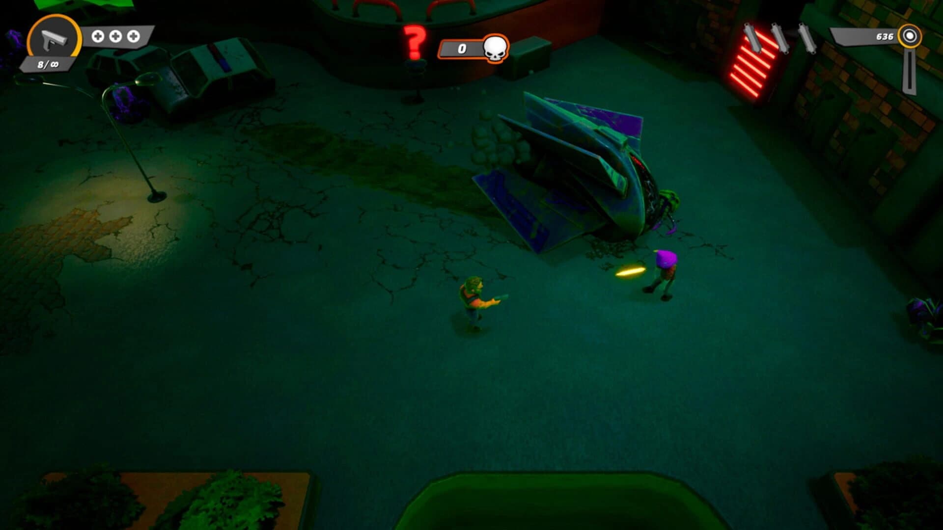 Jack Big Chin: Alien Invasion screenshot 2