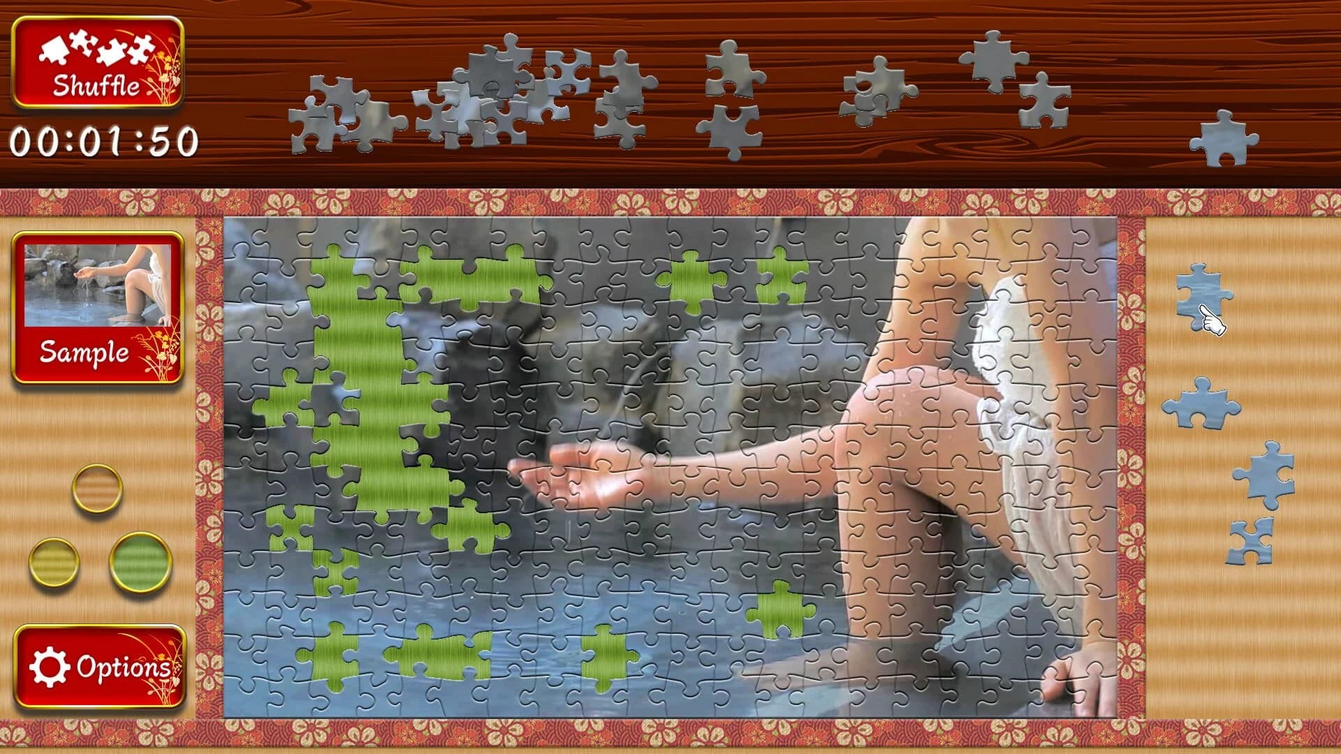 Japanese Women - Animated Jigsaws screenshot 2