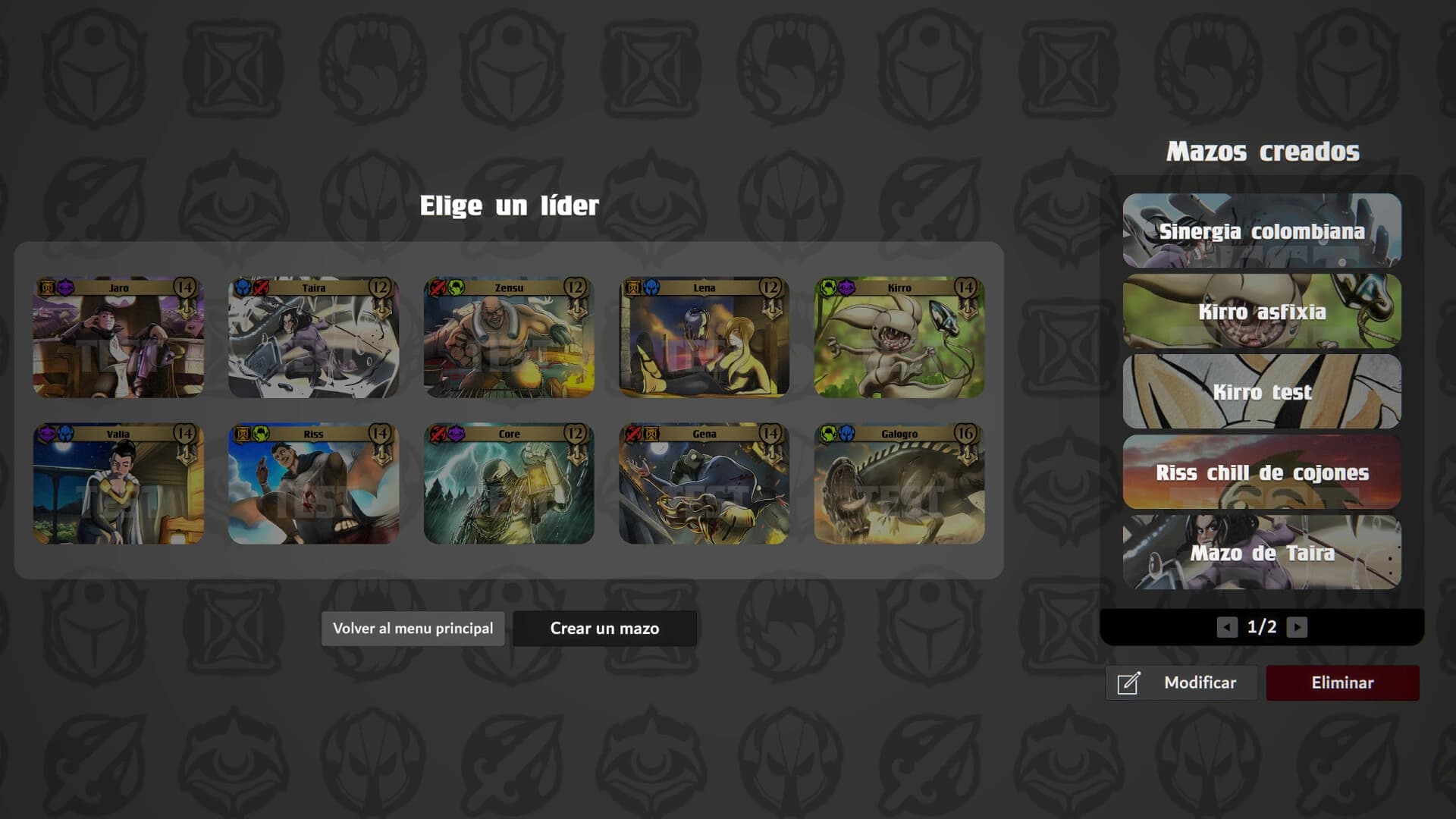 Jaro TCG screenshot 6