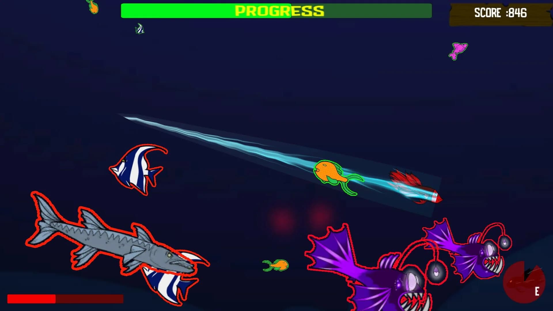 Jeff: The Hungry Fish screenshot 1