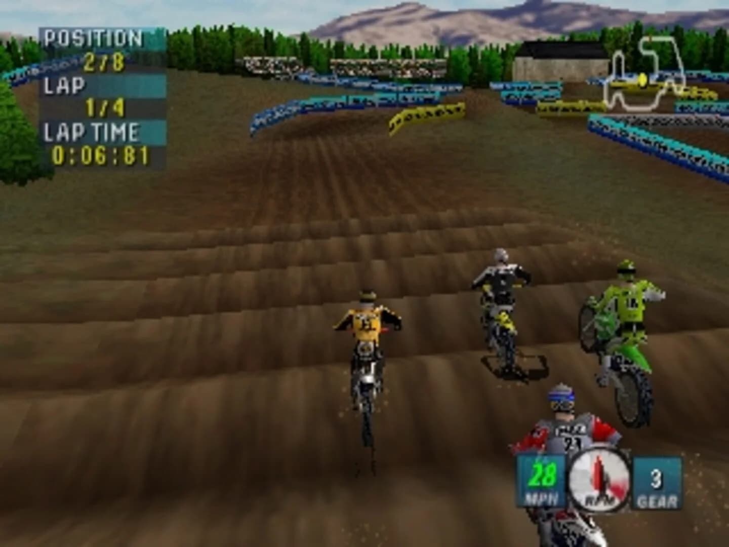 Jeremy McGrath Supercross 2000 screenshot 2