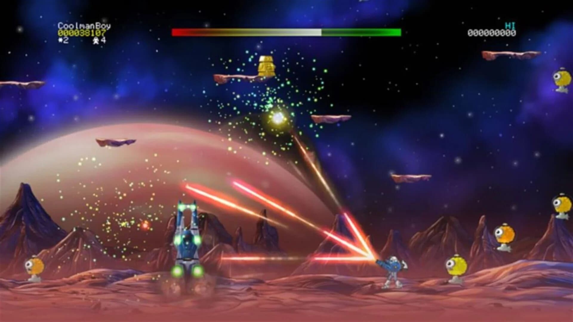 Jetpac Refuelled screenshot 1