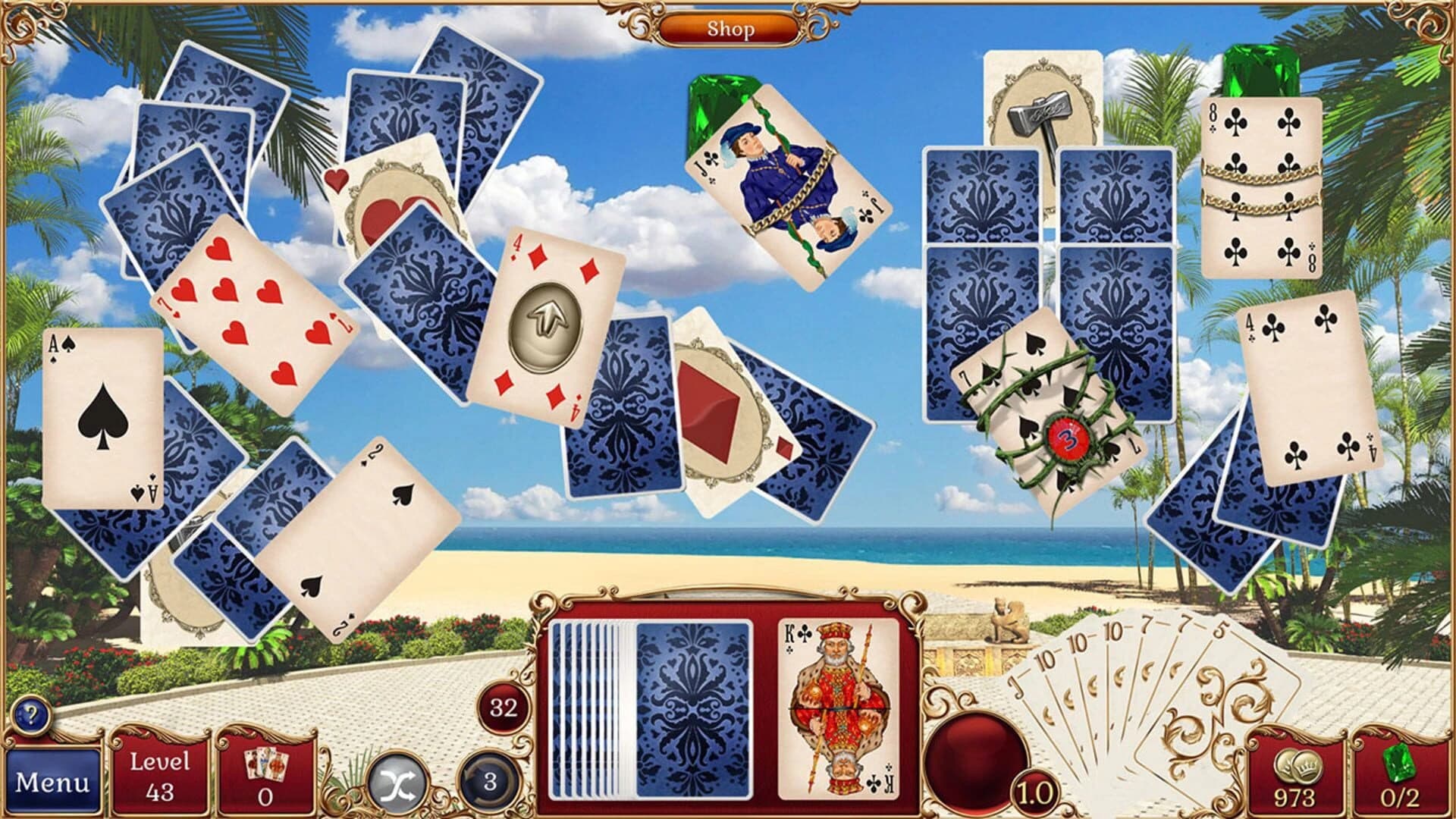 Jewel Match Solitaire X screenshot 5