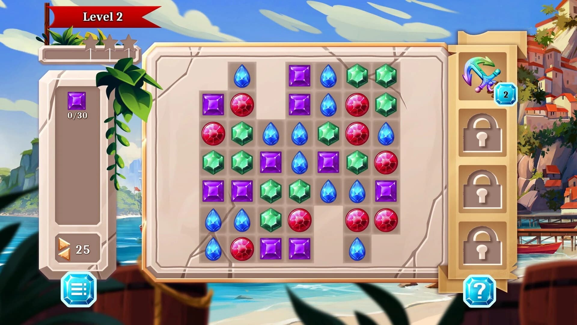 Jewel Quest: Match 3 Adventure screenshot 1