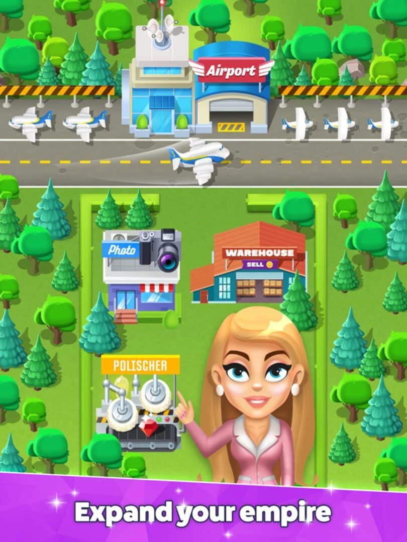 Jewel Tycoon: Dig & Build screenshot 1