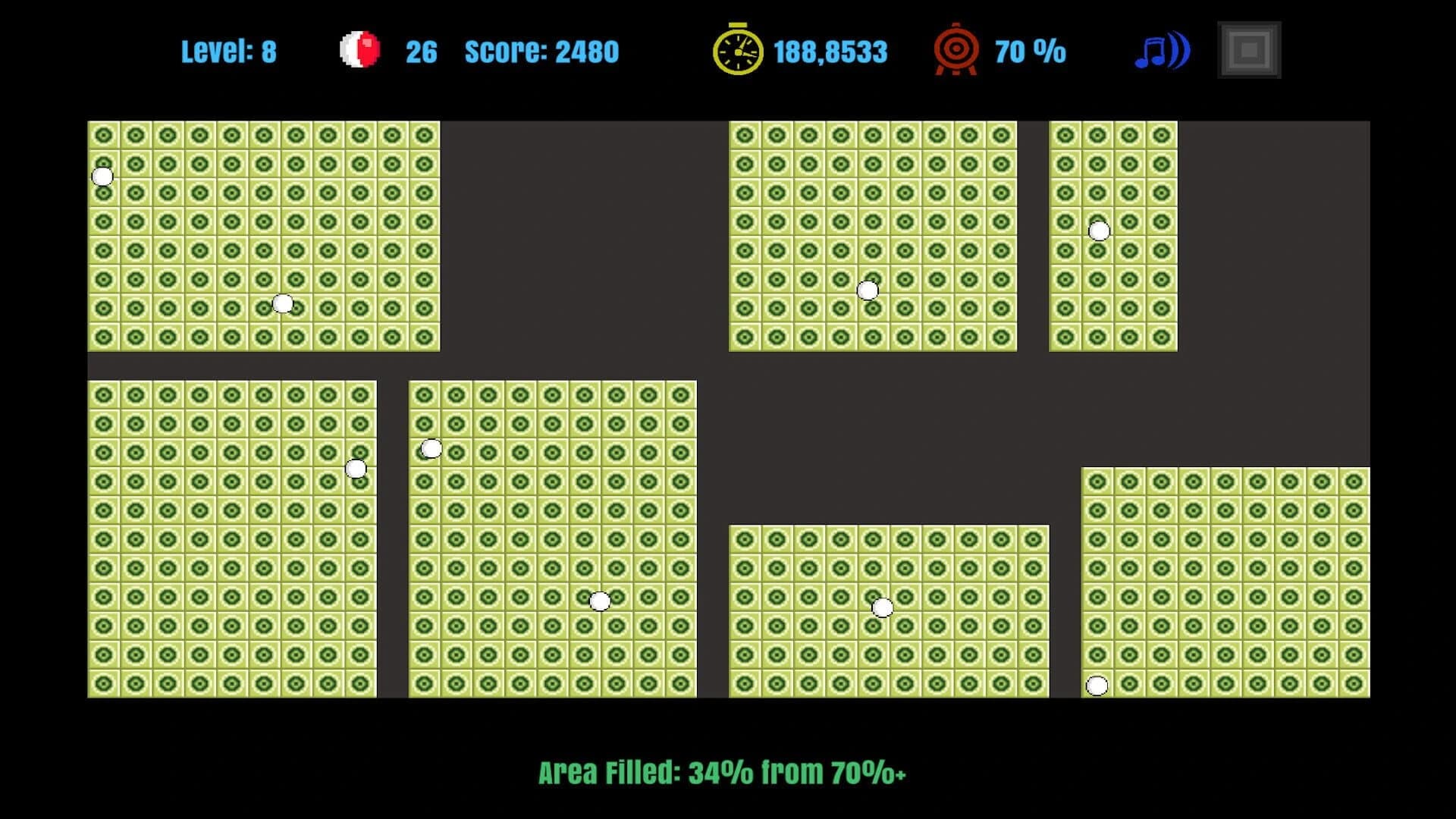 Jezzball Classic Deluxe Edition screenshot 5