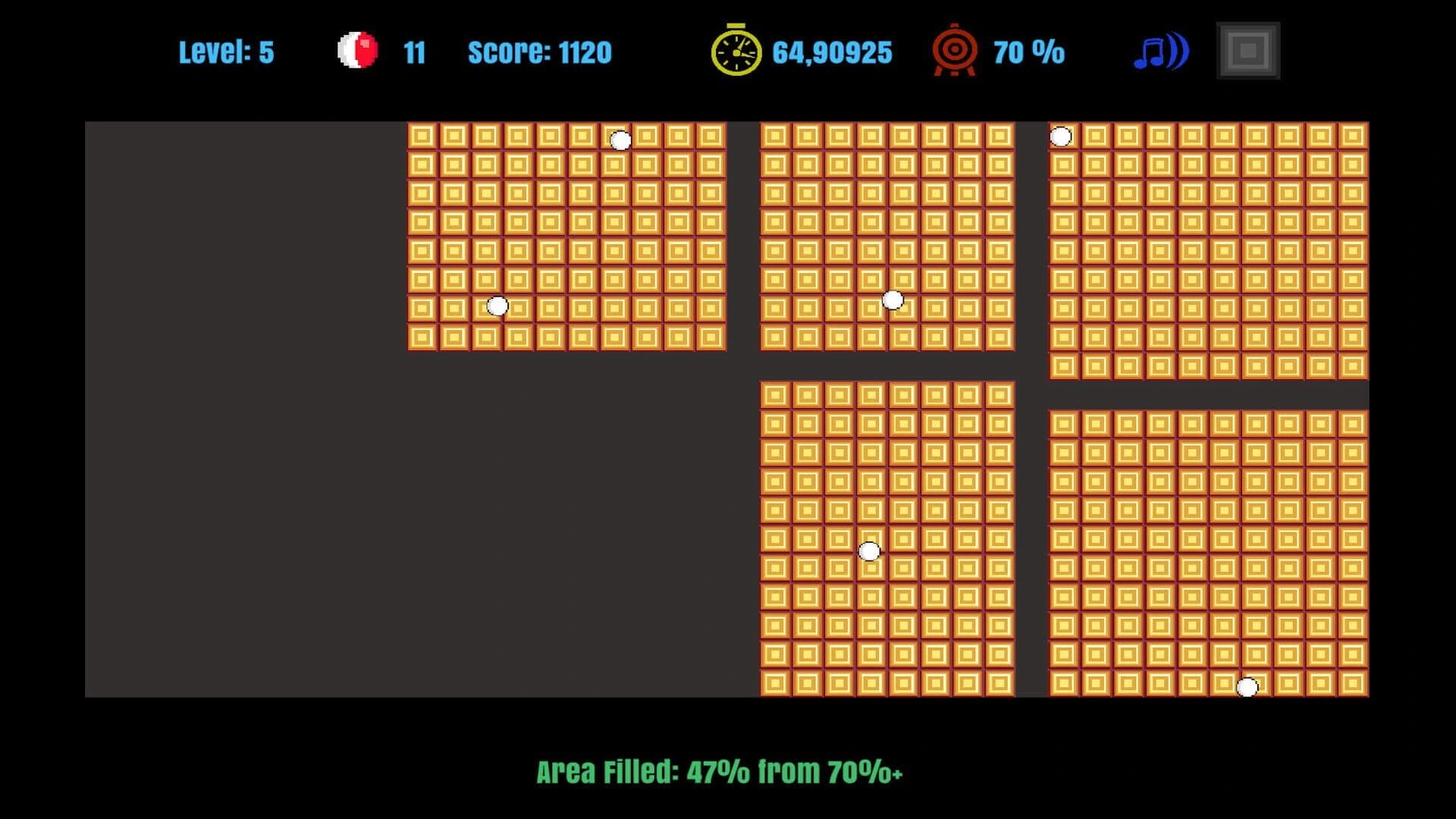 Jezzball Classic Deluxe Edition screenshot 3