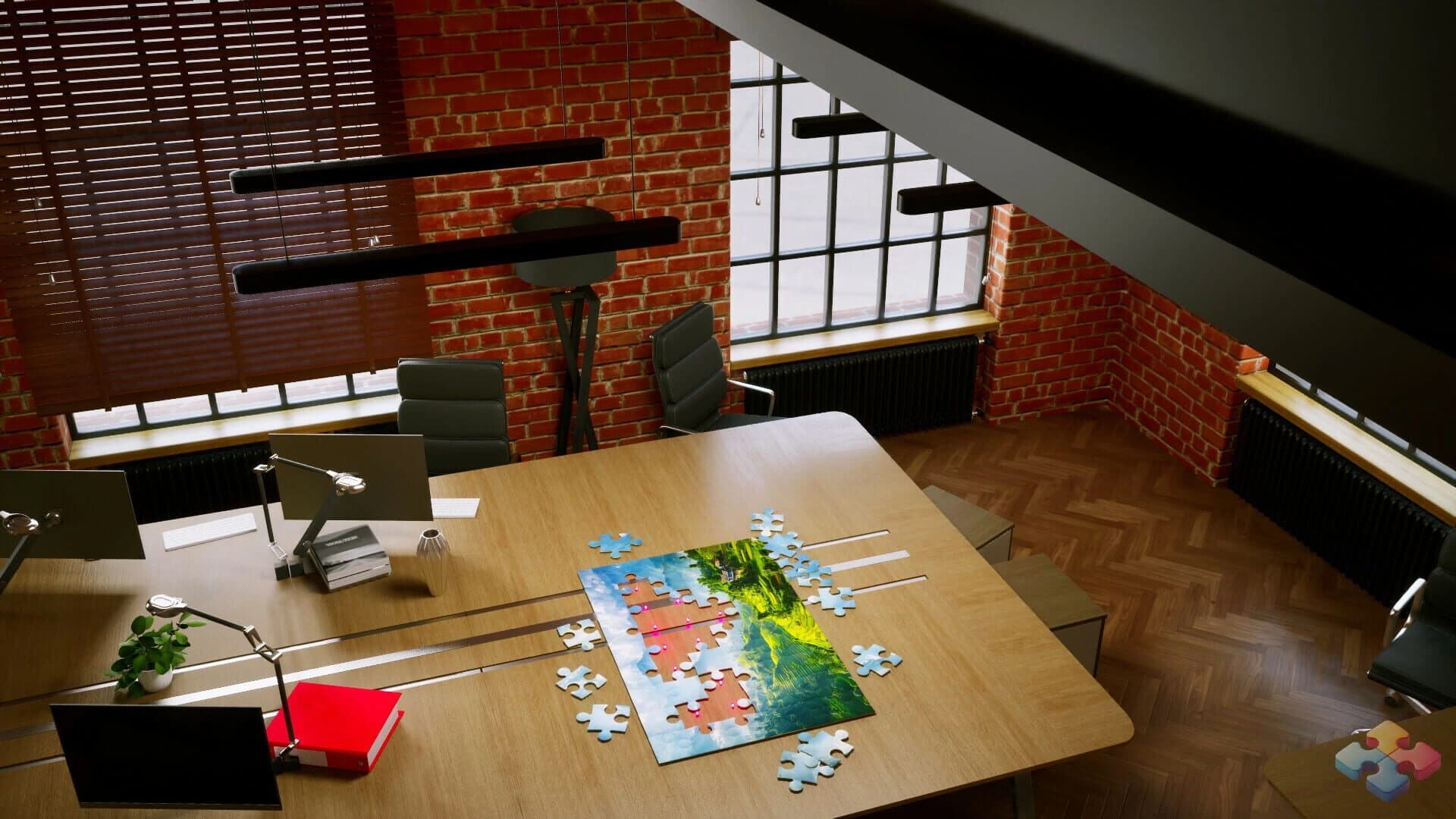 Jigs4w3D: Loft Office Environment DLC screenshot 4