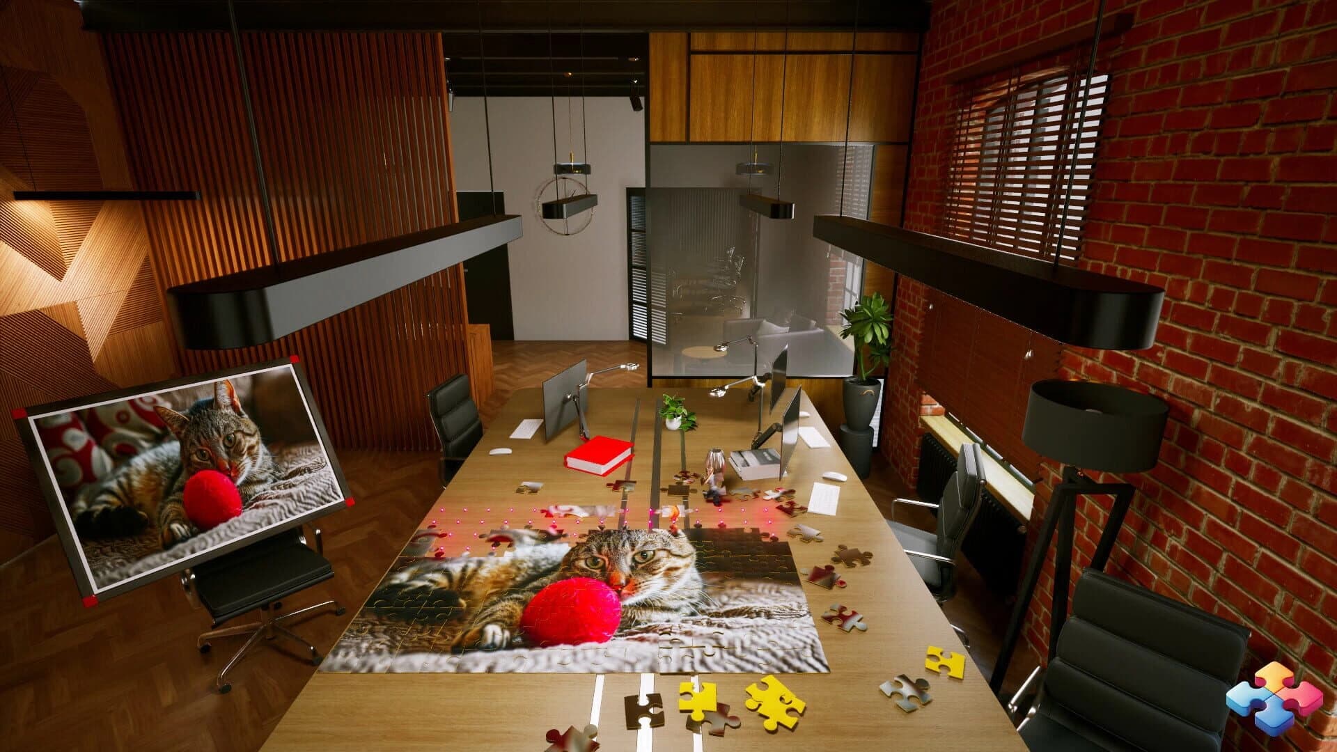 Jigs4w3D: Loft Office Environment DLC screenshot 1