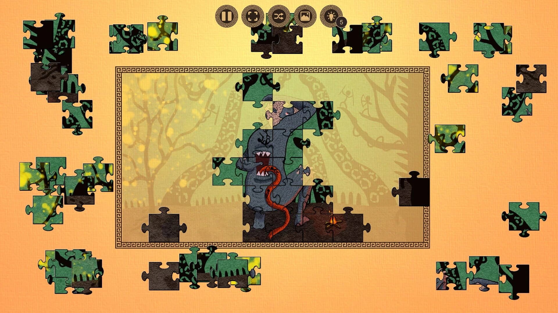 Jigsaw Bestiary screenshot 1