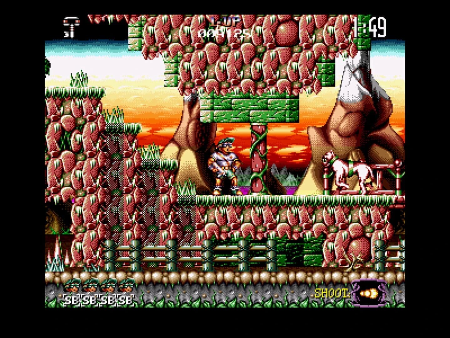 Jim Power in Mutant Planet screenshot 3