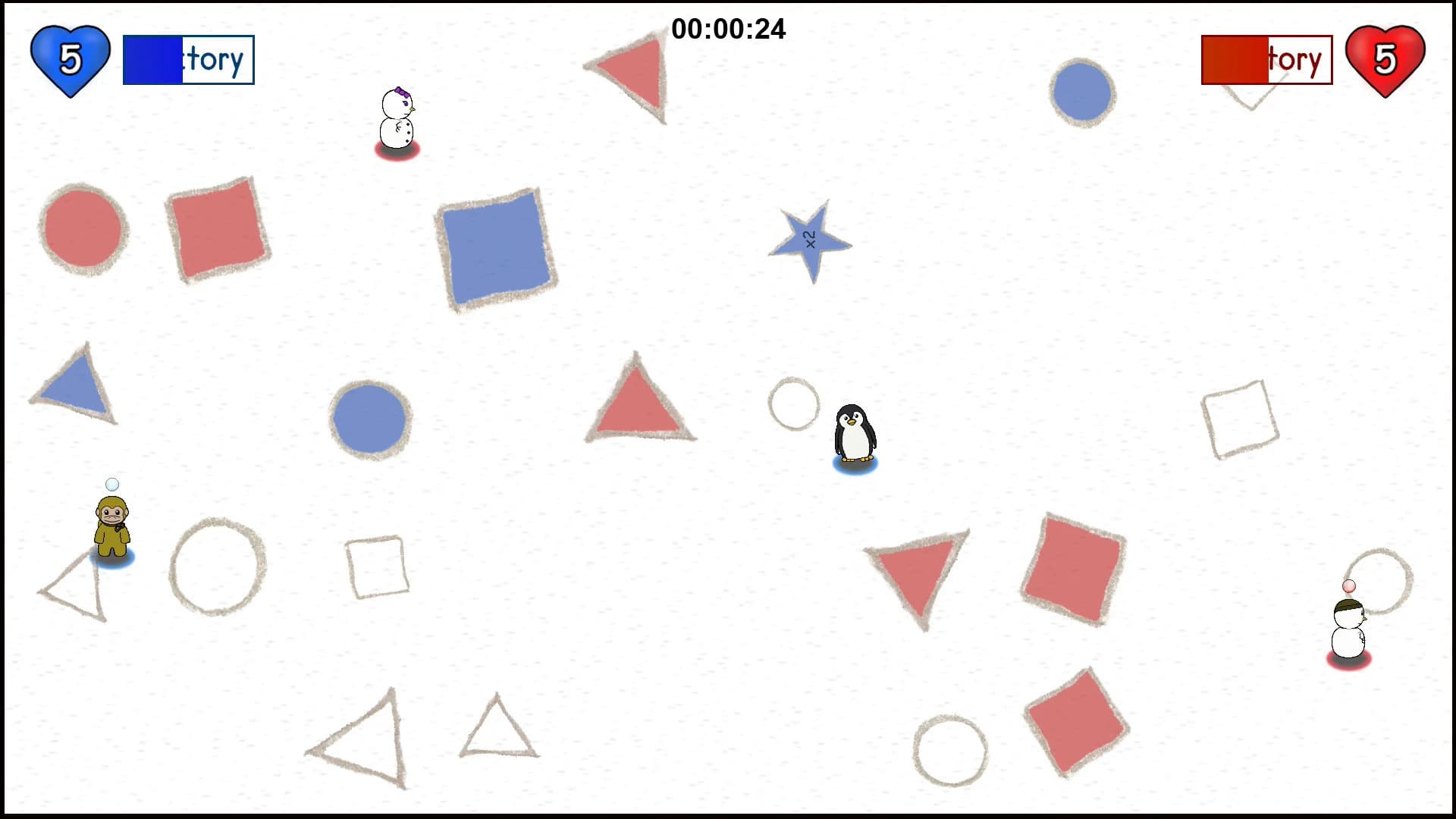Joey and Penguin's 2 Player Adventure screenshot 6