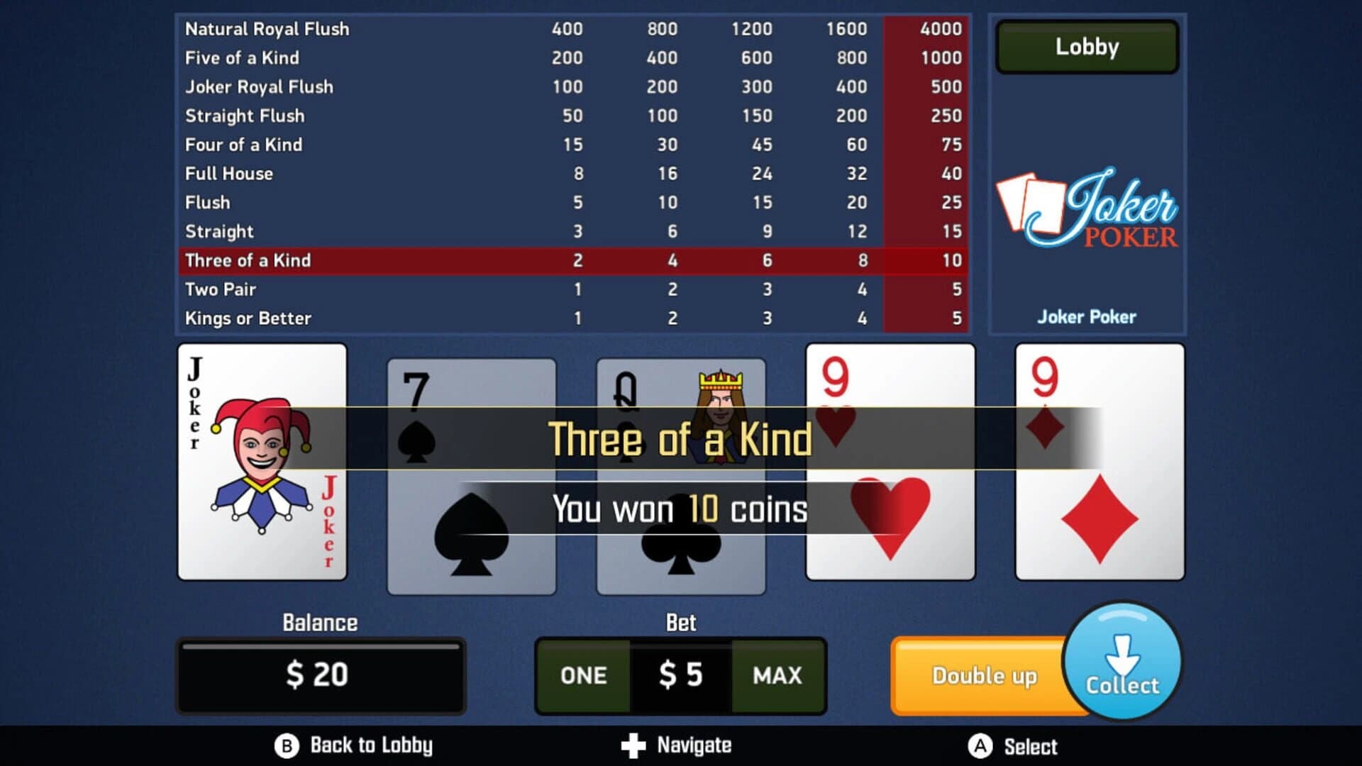 Joker Poker: Video Poker screenshot 4