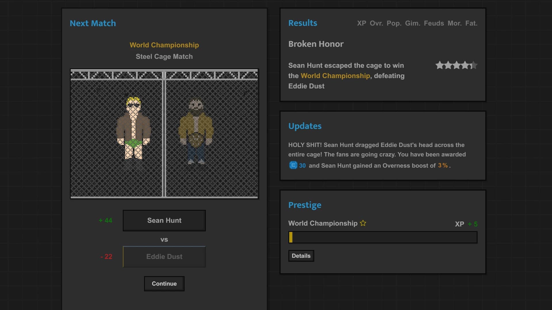 Journey of Wrestling screenshot 2
