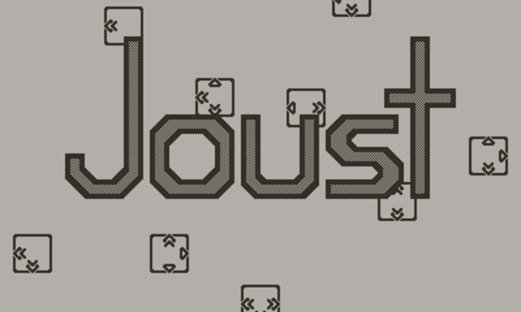 Joust: Joustus Clone for Playdate screenshot 1