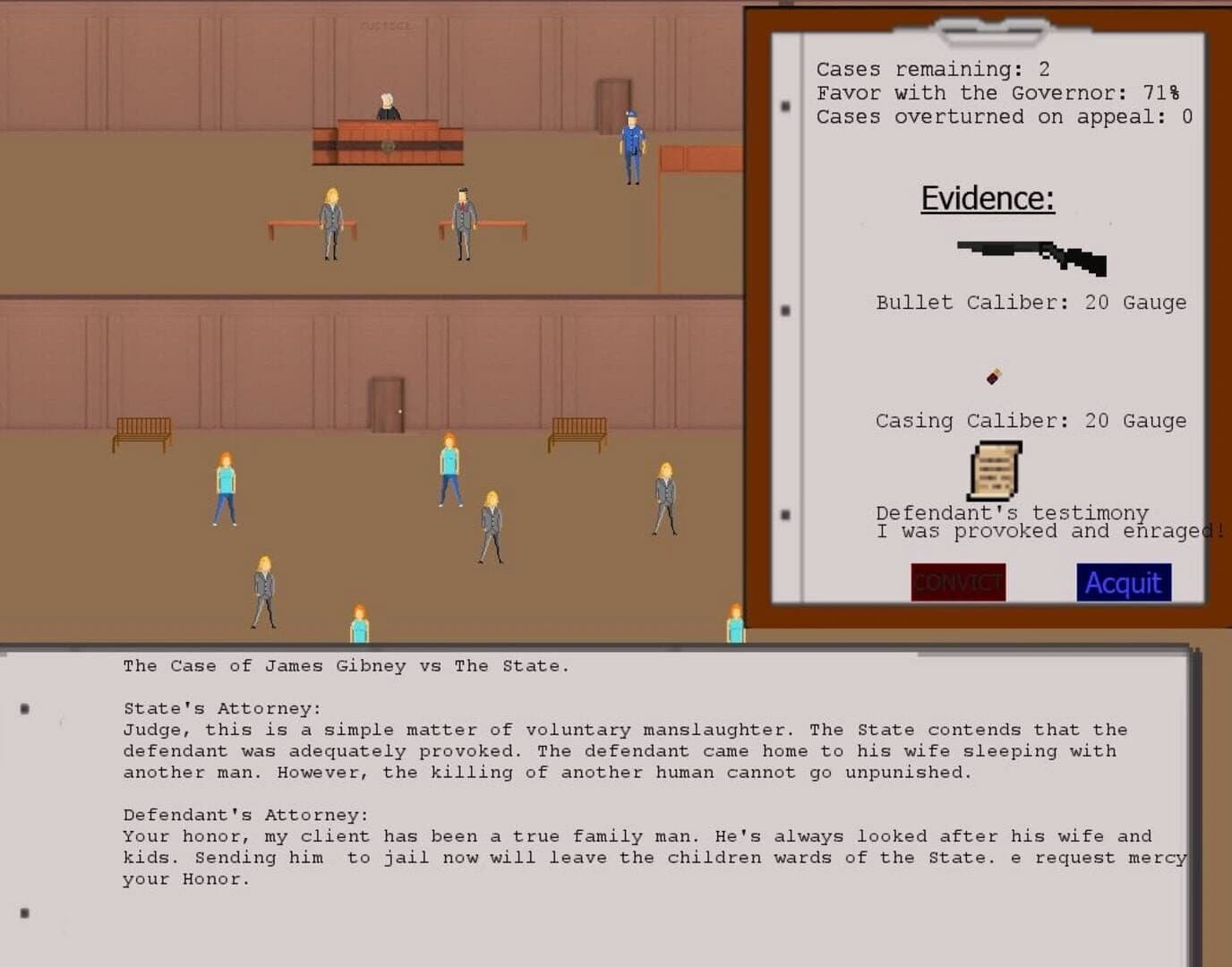 Judged: A Court Simulator screenshot 1