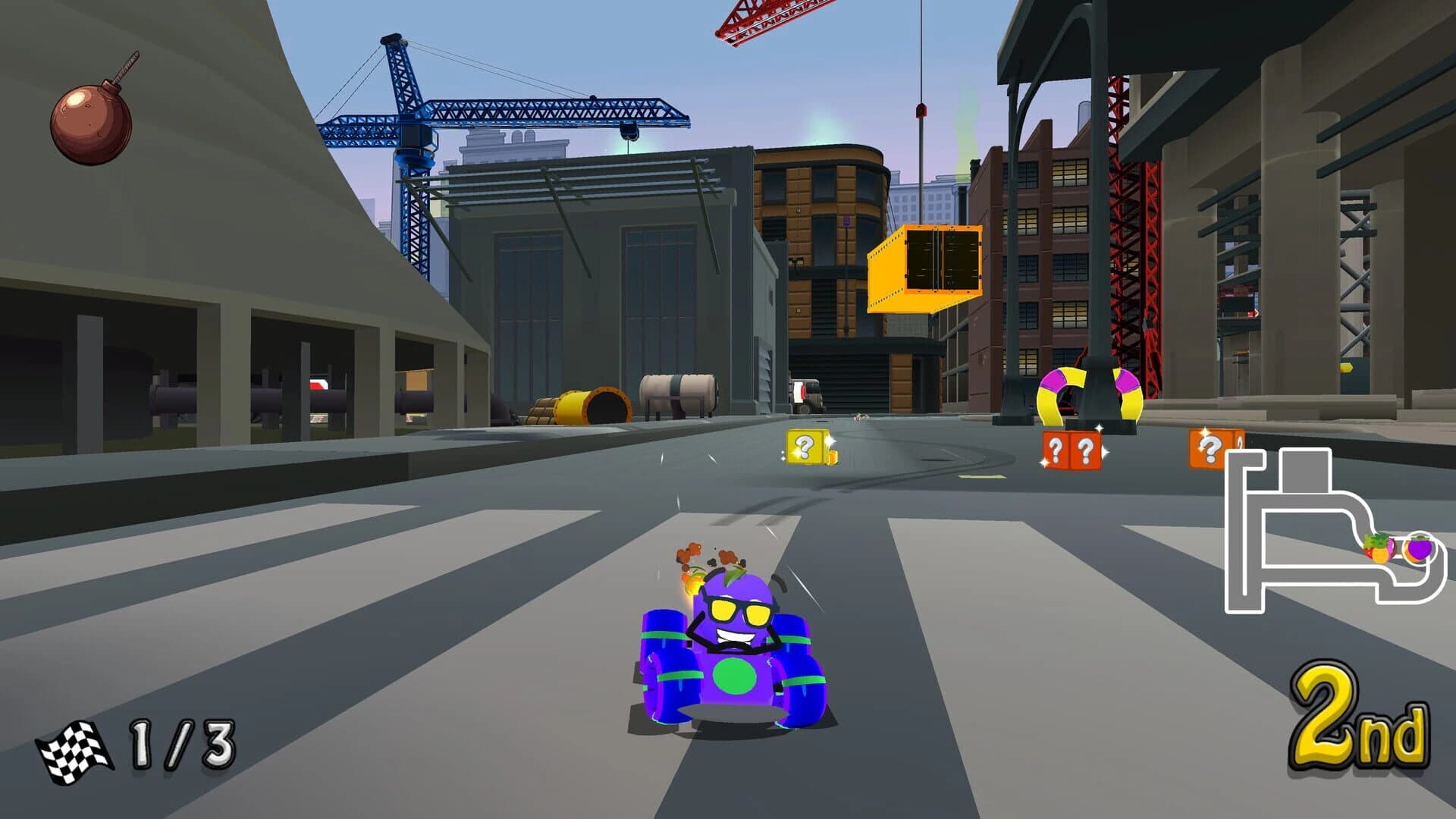 Juiced Fruit Racing screenshot 1