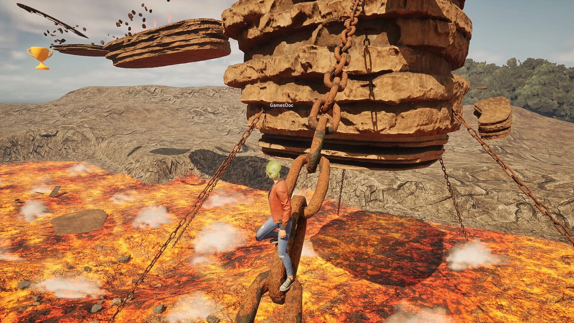 Jump! The Floor Is... screenshot 1