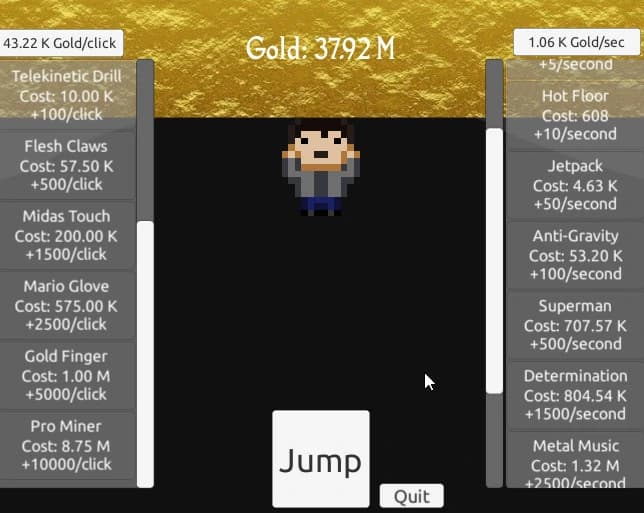 Jumping Man: Mine screenshot 2