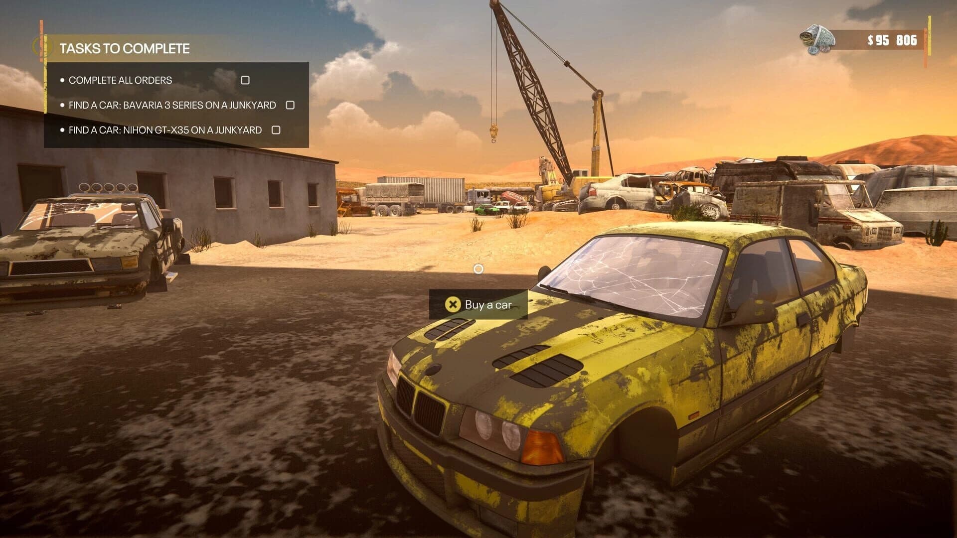 Junkyard Garage Simulator screenshot 4