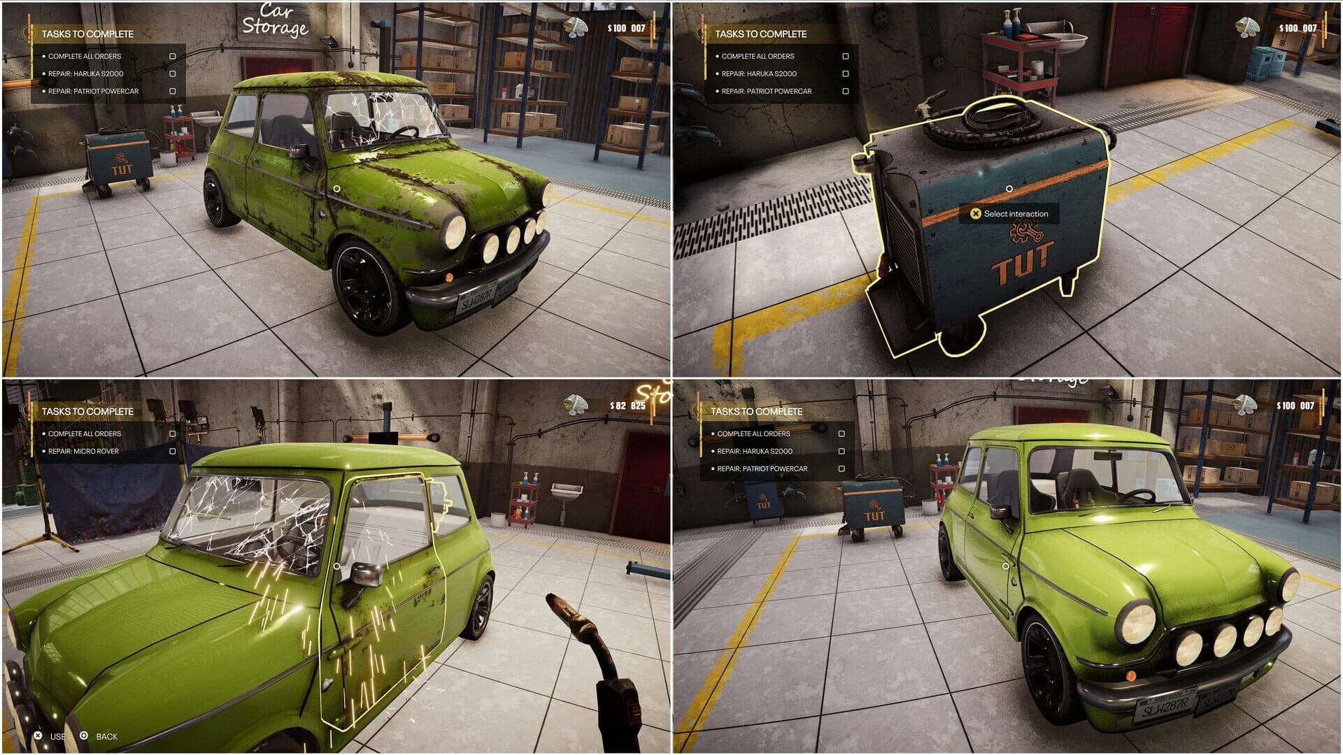 Junkyard Garage Simulator screenshot 1