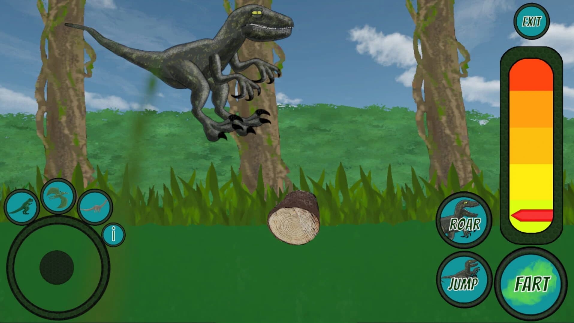 Jurassic Fart Simulator screenshot 2