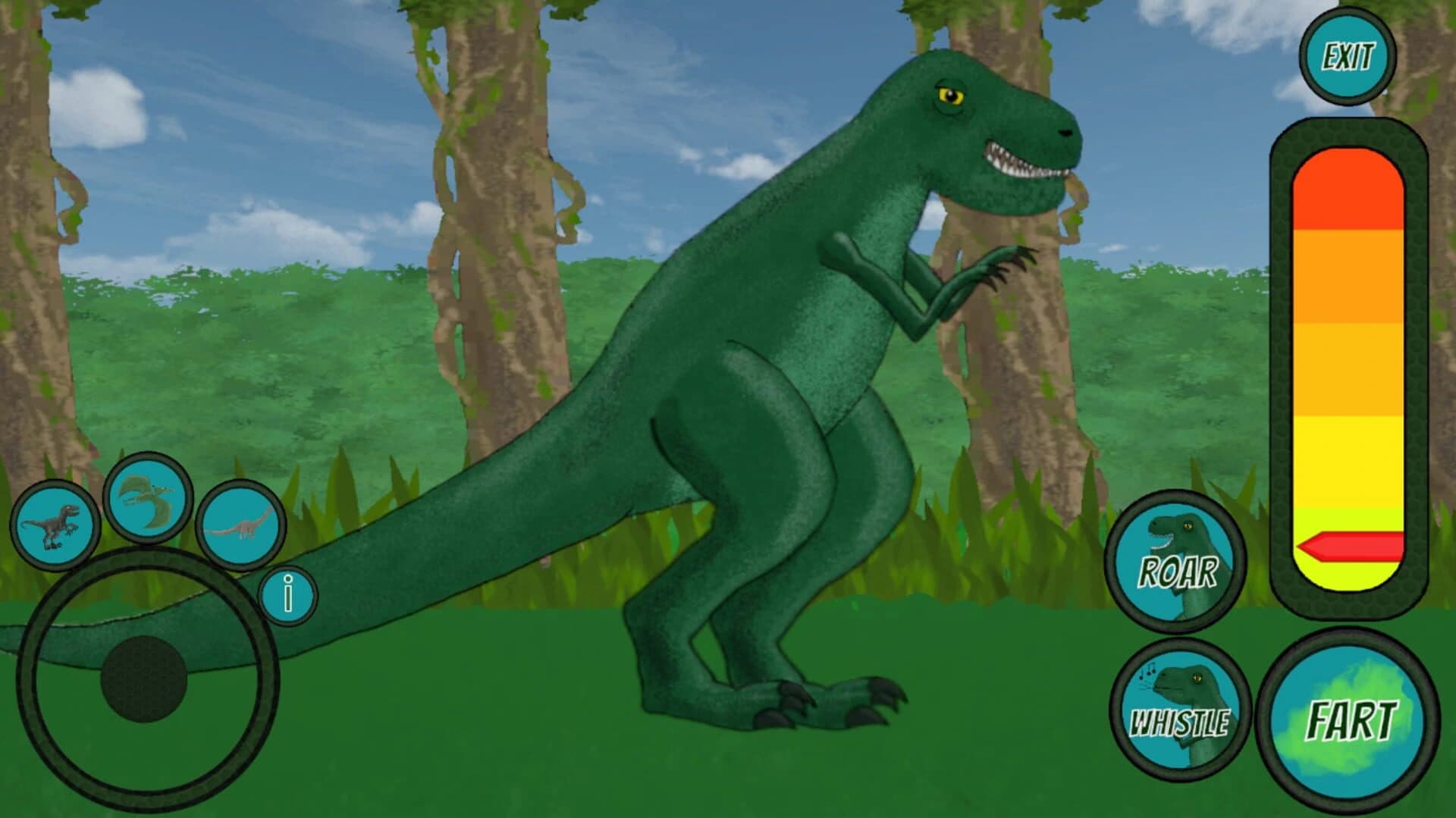 Jurassic Fart Simulator screenshot 1