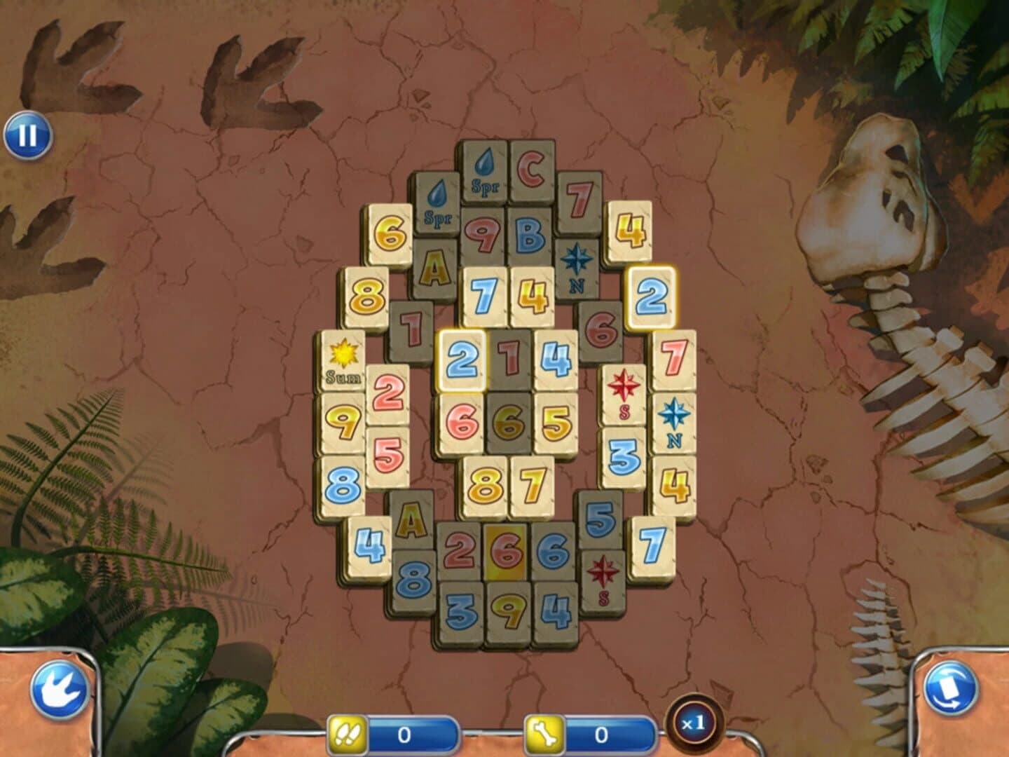 Jurassic Mahjong screenshot 5