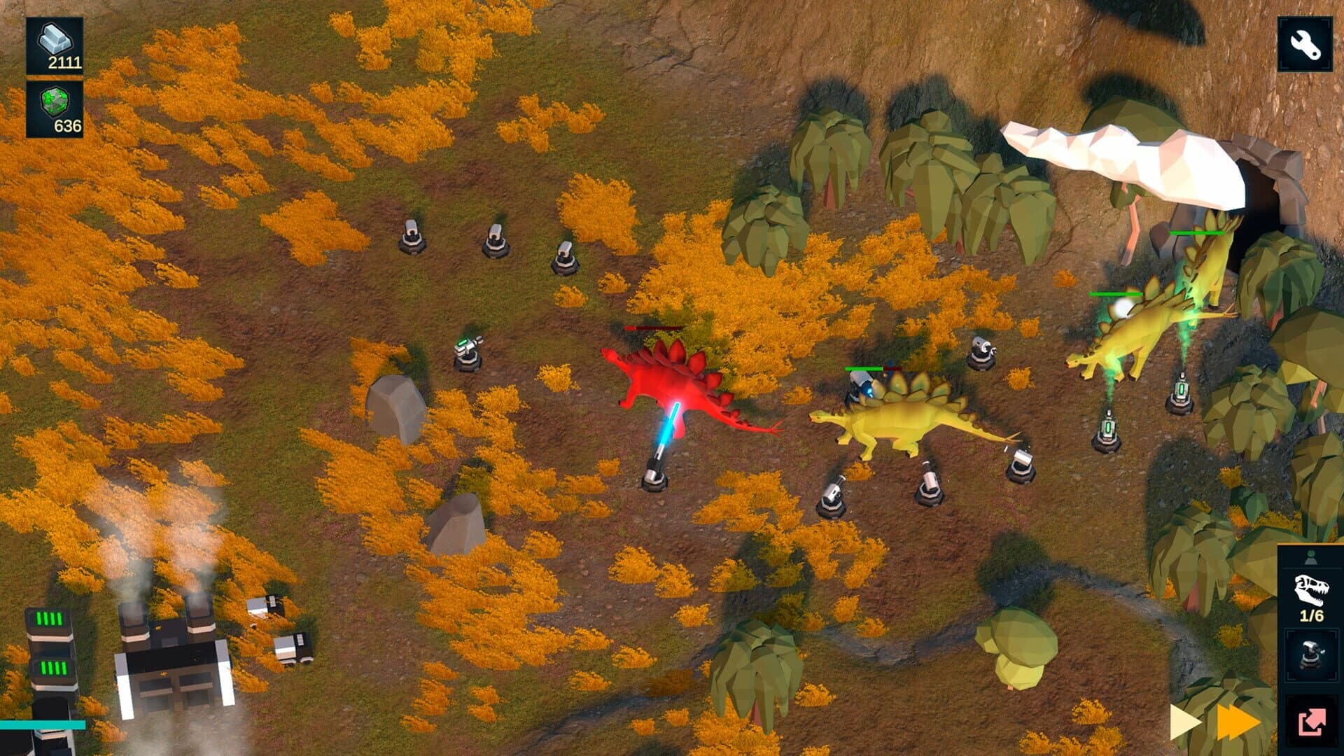 Jurassic Tower Defense screenshot 2