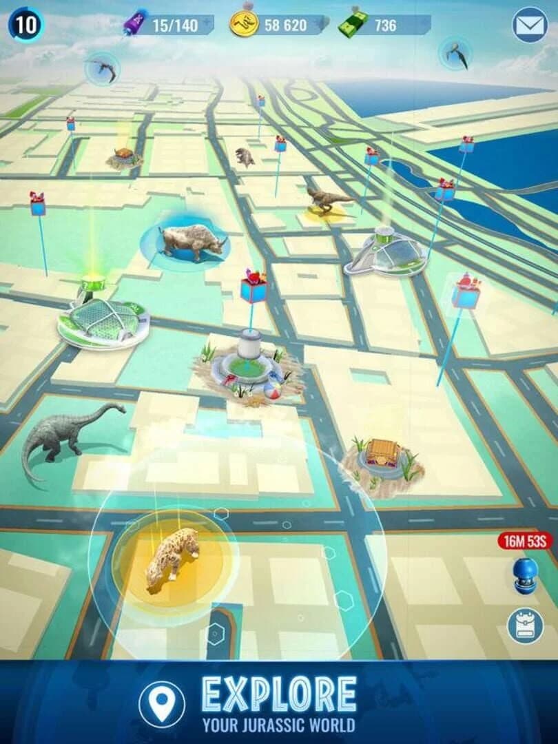 Jurassic World Alive screenshot 1