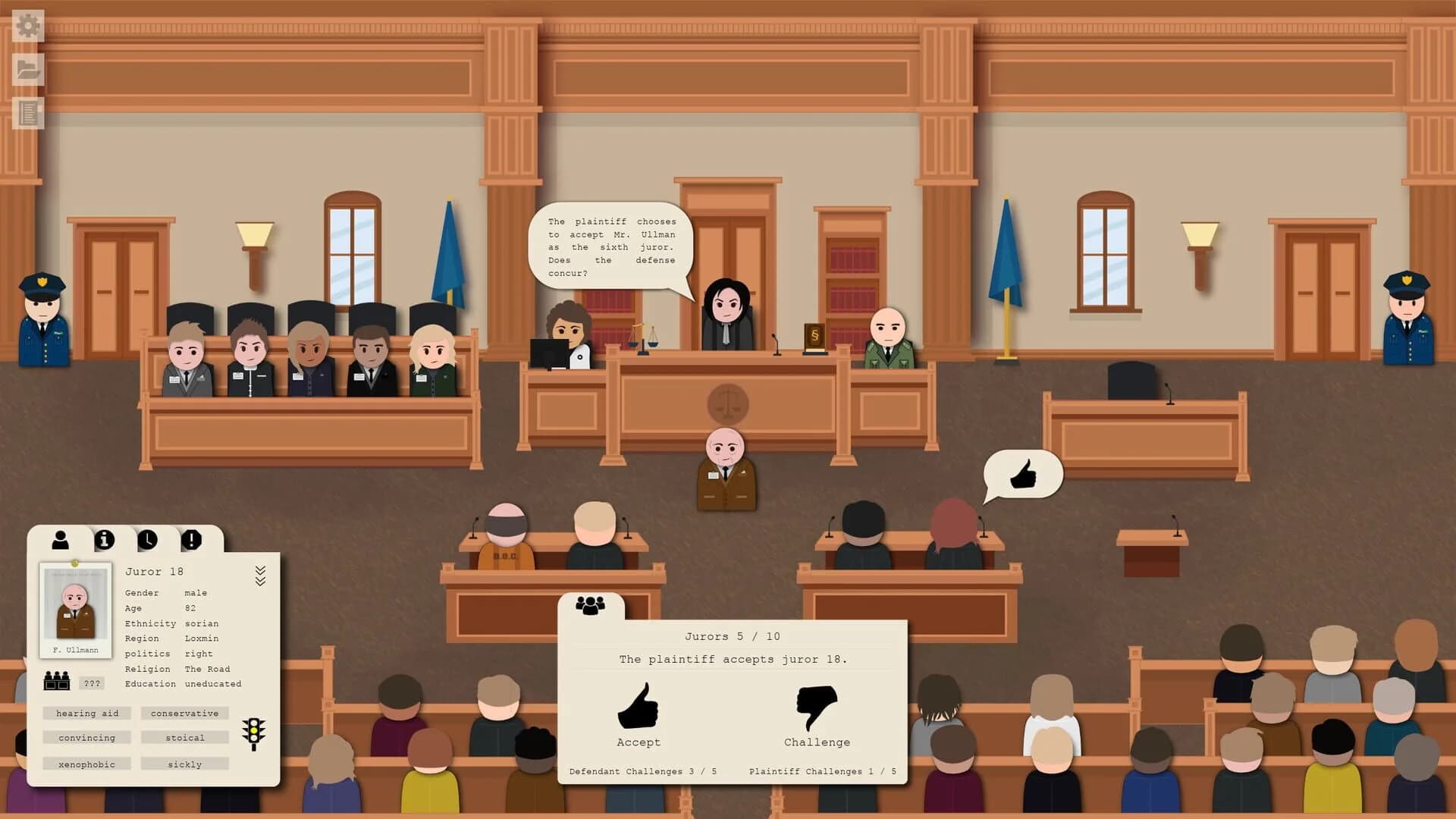 Jury Trial screenshot 2
