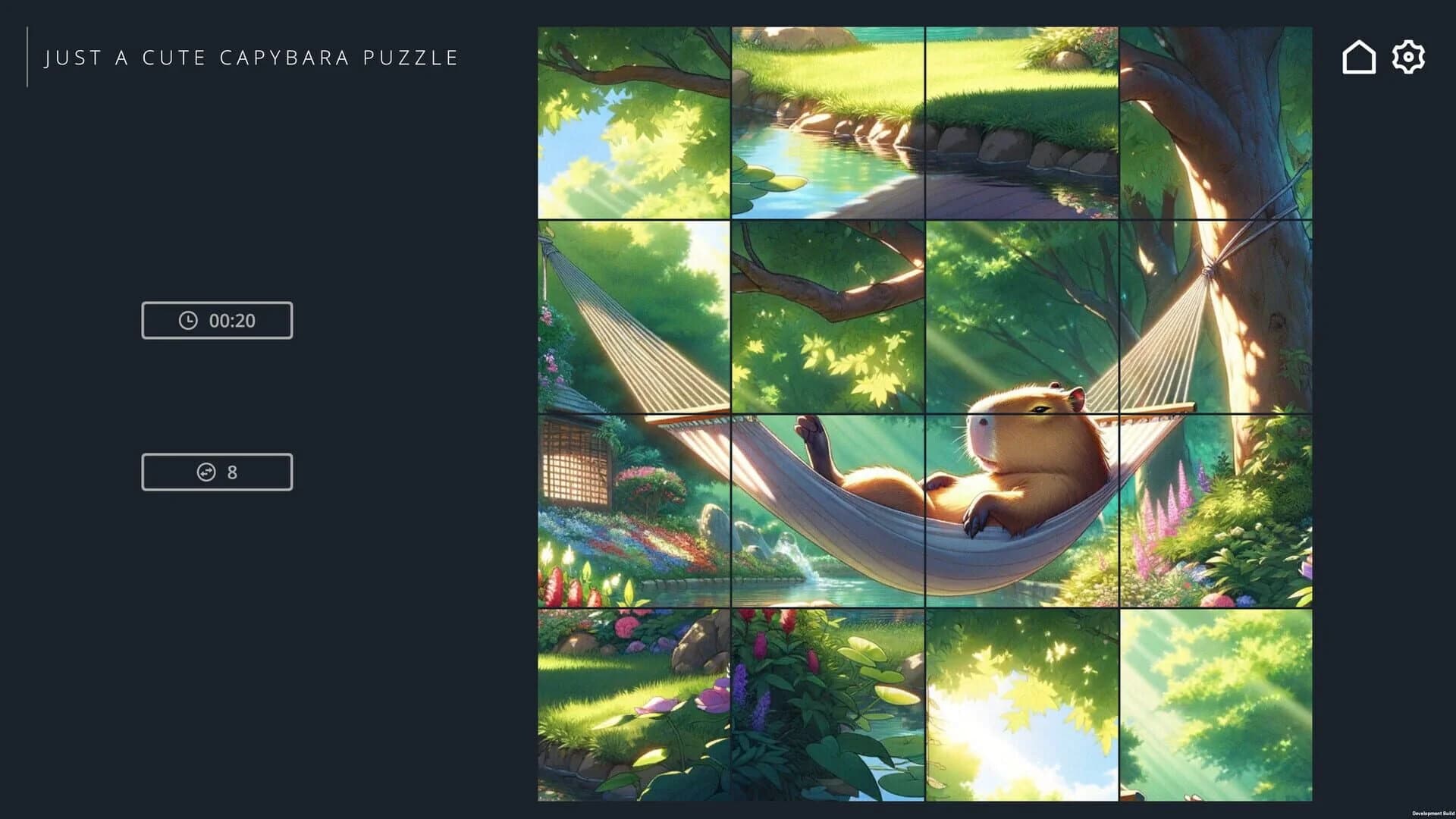 Just a Cute Capybara Puzzle screenshot 3