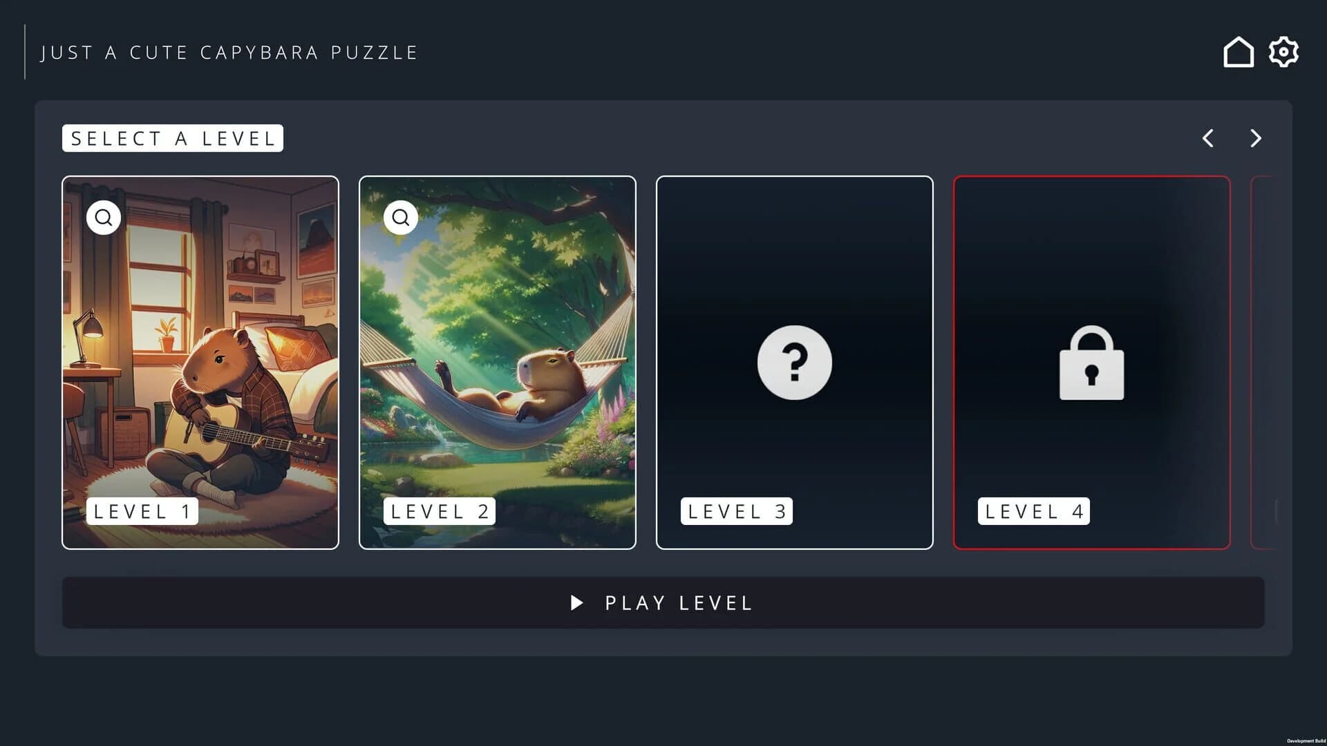 Just a Cute Capybara Puzzle screenshot 2