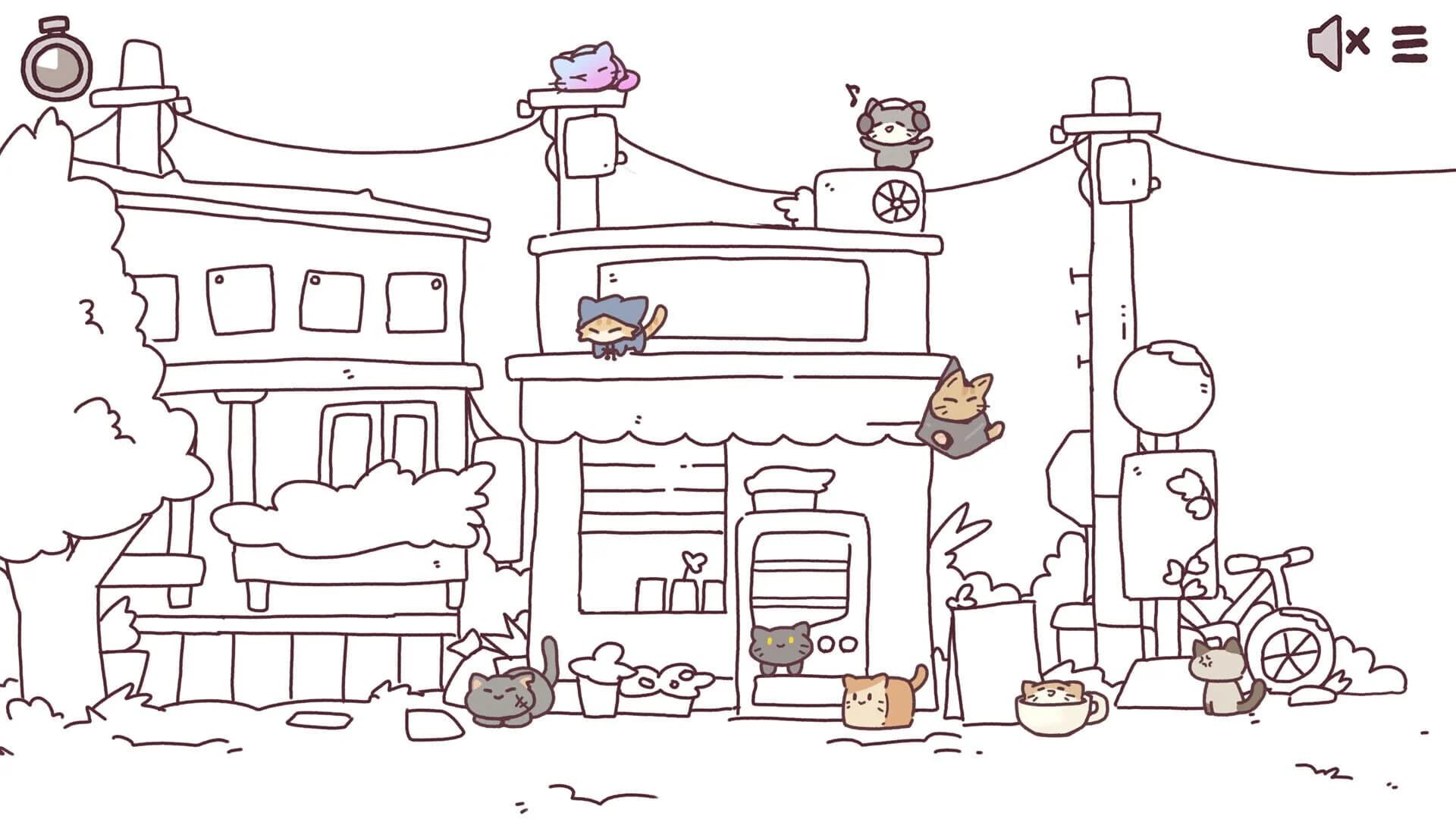 Just Waiting Cats screenshot 1