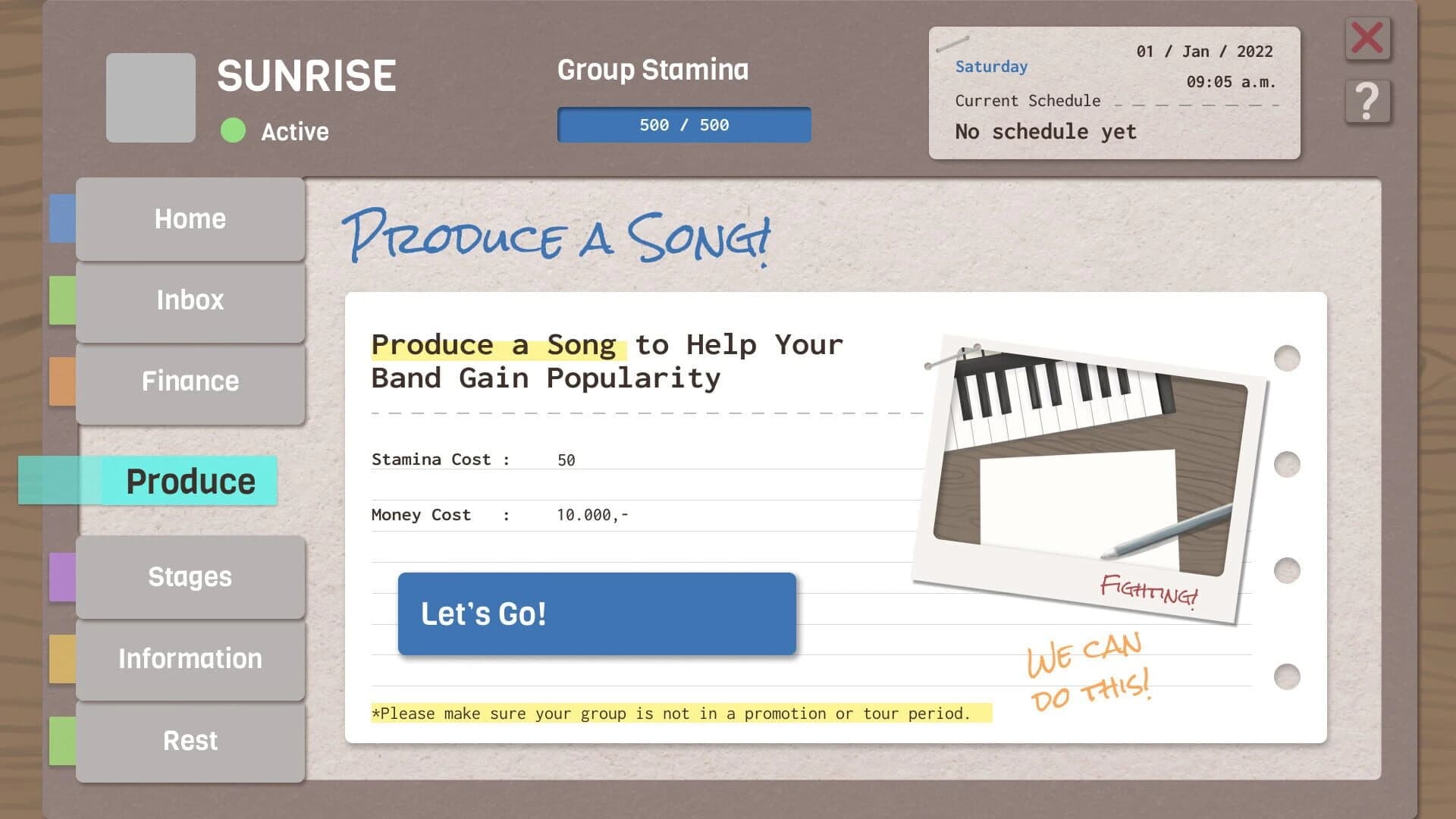 K-Pop & Rock Band Manager screenshot 5