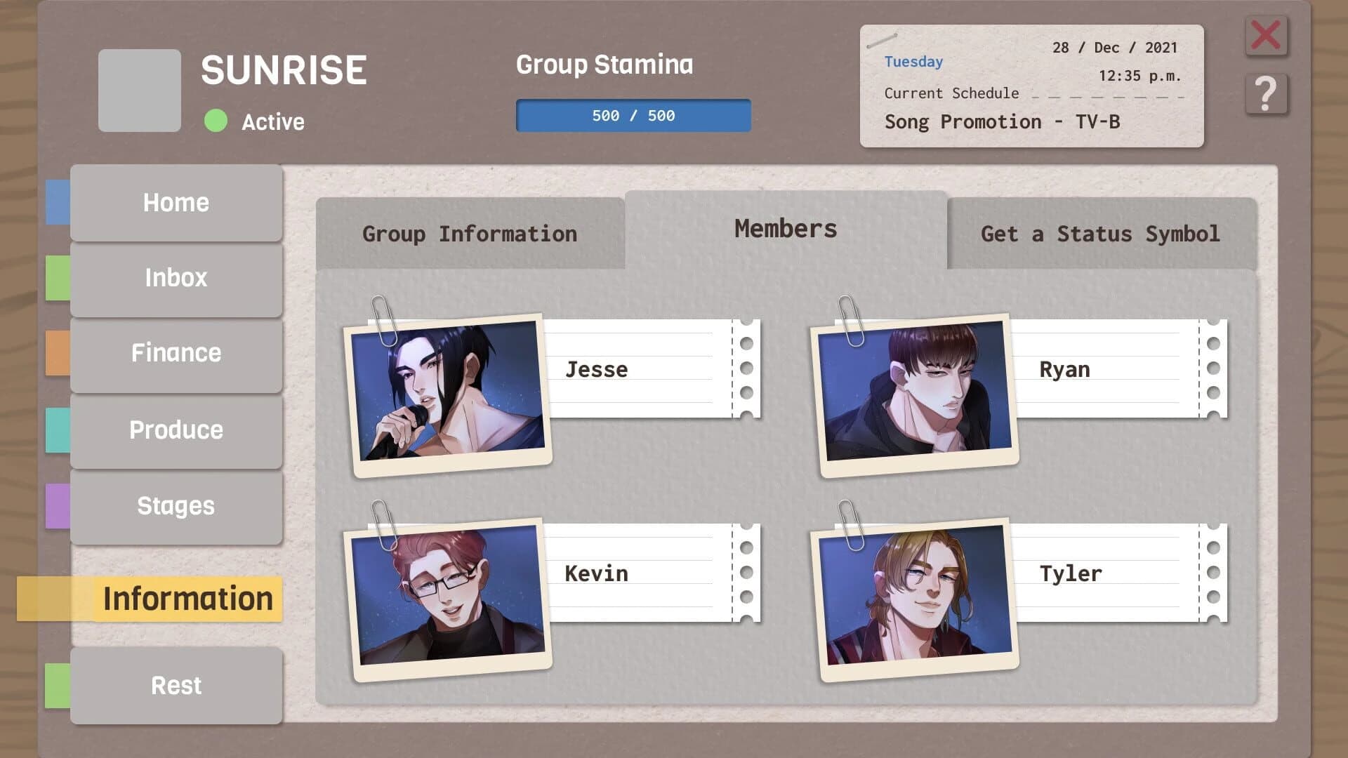 K-Pop & Rock Band Manager screenshot 3