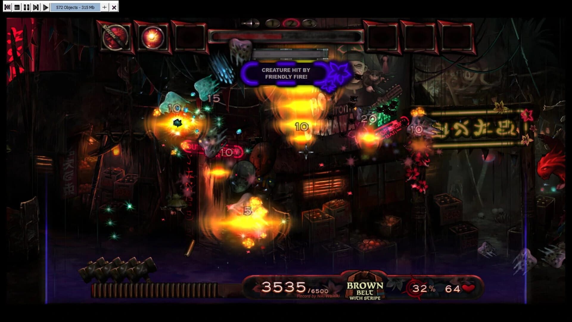 Kabuki Fire screenshot 5