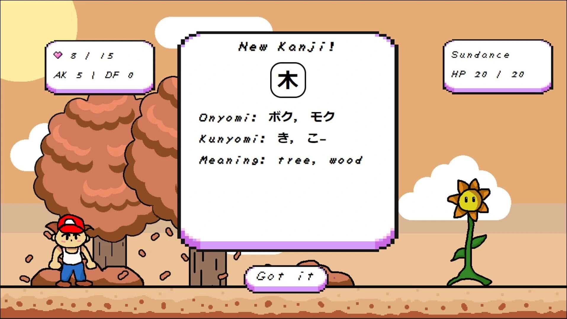 Kanji RPG screenshot 1