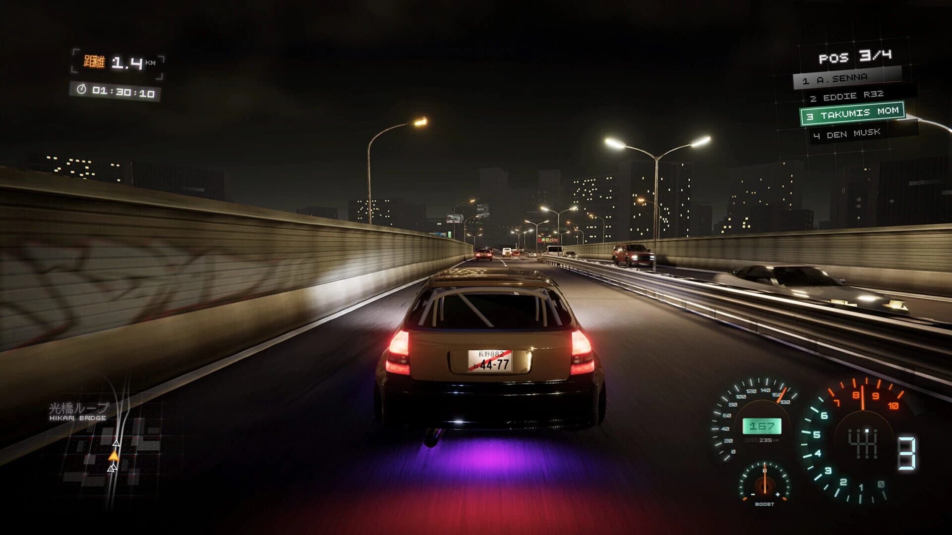 Kanjozoku: Wangan Runners screenshot 1