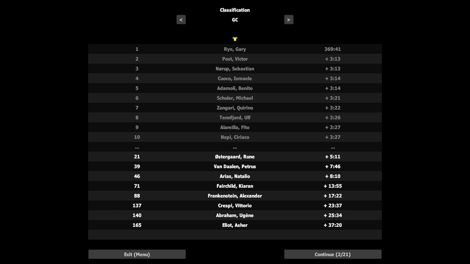 Kassei: Road Cycling screenshot 2