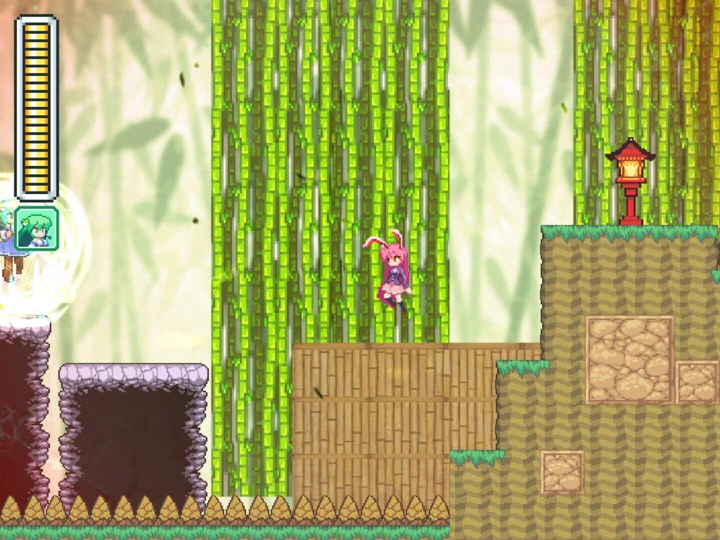 Kaze no Noriko: Sanae-san no Yokai Taiji screenshot 3