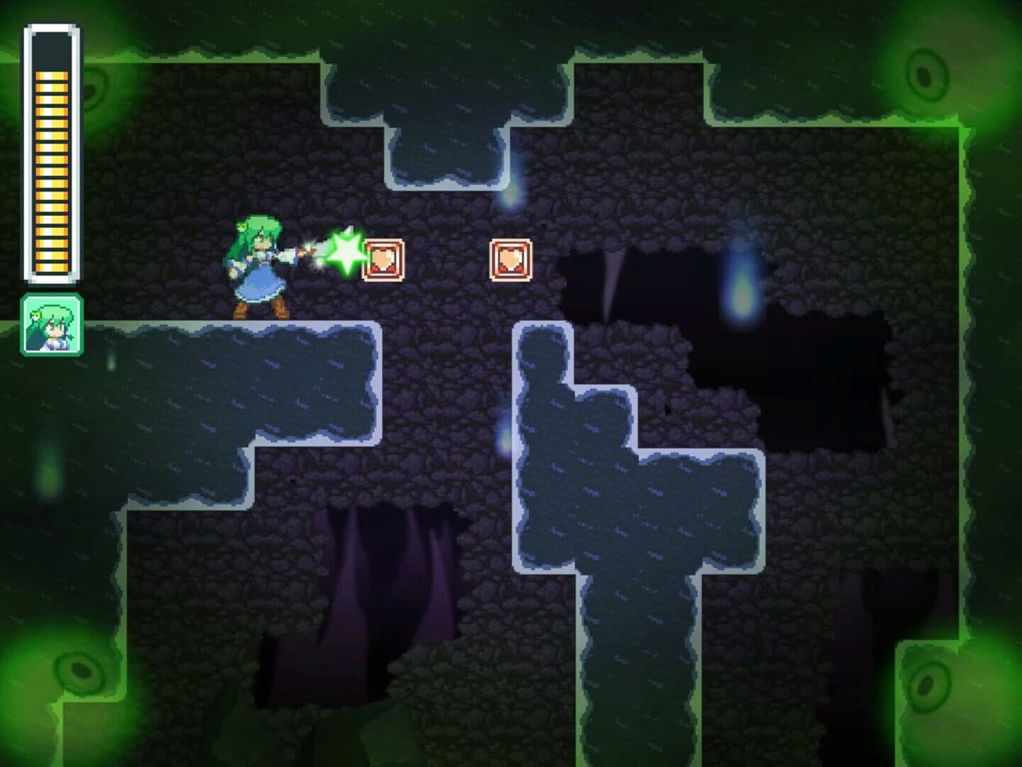 Kaze no Noriko: Sanae-san no Yokai Taiji screenshot 1