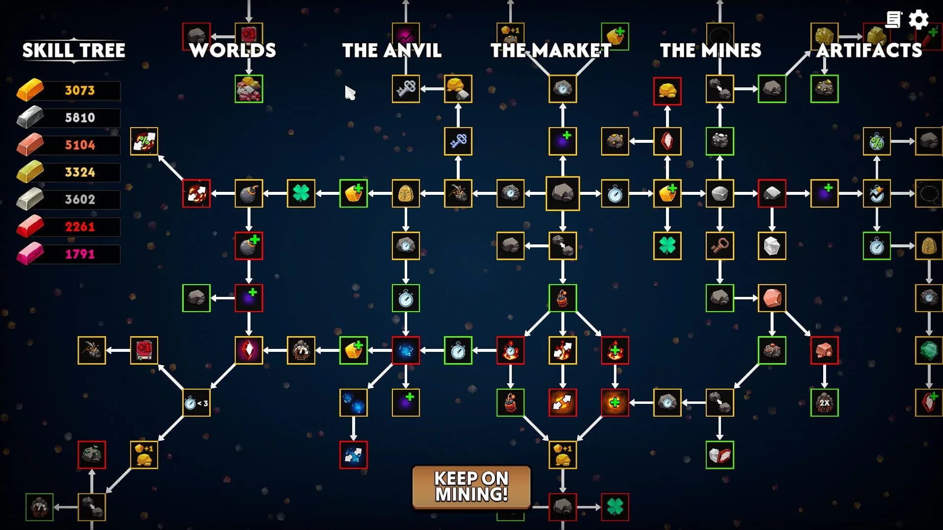 Keep on Mining!: Worlds screenshot 2