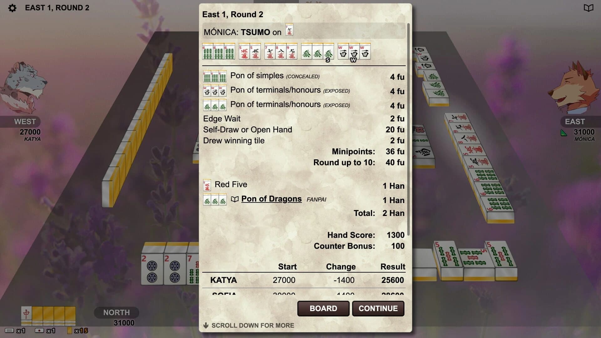 Kemono Mahjong screenshot 3